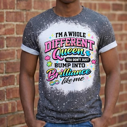 Different Queen Shirt, Autism Inclusion Tee, Neurodiversity Shirt, Autism Awareness T Shirt, Different Ability , Autism Mom, Inclusion Tee