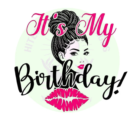 Birthday Bleached Shirt | It’s My Birthday Tee | Custom Birthday T Shirt | Bleach Wash Graphic Tee | Birthday Outfit for Women