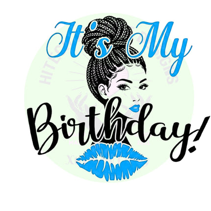 Birthday Bleached Shirt | It’s My Birthday Tee | Custom Birthday T Shirt | Bleach Wash Graphic Tee | Birthday Outfit for Women