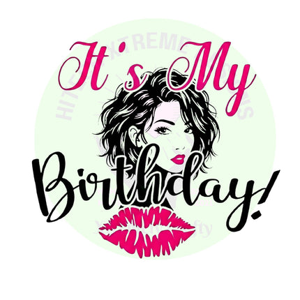 Birthday Bleached Shirt | It’s My Birthday Tee | Custom Birthday T Shirt | Bleach Wash Graphic Tee | Birthday Outfit for Women