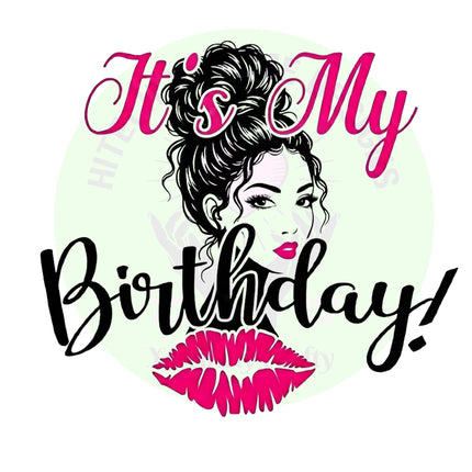 Birthday Bleached Shirt | It’s My Birthday Tee | Custom Birthday T Shirt | Bleach Wash Graphic Tee | Birthday Outfit for Women