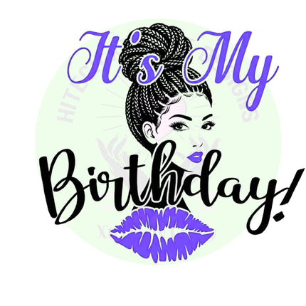 Birthday Bleached Shirt | It’s My Birthday Tee | Custom Birthday T Shirt | Bleach Wash Graphic Tee | Birthday Outfit for Women