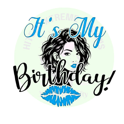 Birthday Bleached Shirt | It’s My Birthday Tee | Custom Birthday T Shirt | Bleach Wash Graphic Tee | Birthday Outfit for Women