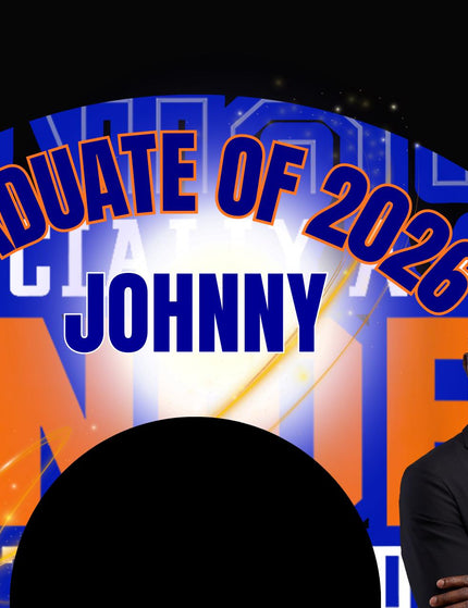 Graduation Photo Bundle | Personalized Graduation Gift | Custom Clack Fan Magnet Tumbler Set | Class of 2026 Senior Gift | Graduation Party