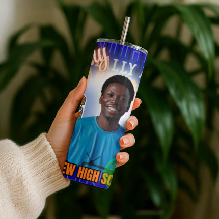 Graduation Photo Bundle | Personalized Graduation Gift | Custom Clack Fan Magnet Tumbler Set | Class of 2026 Senior Gift | Graduation Party