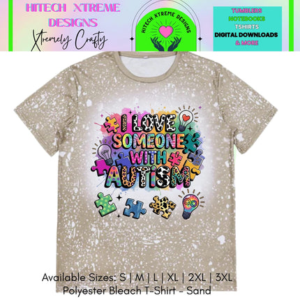 Autism Awareness Shirt, I Love Someone With Autism Tee, Puzzle Piece Shirt, Neurodiversity Shirt, Autism Mom Shirt, April Awareness Gift