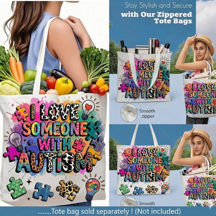 Autism Awareness Shirt, I Love Someone With Autism Tee, Puzzle Piece Shirt, Neurodiversity Shirt, Autism Mom Shirt, April Awareness Gift