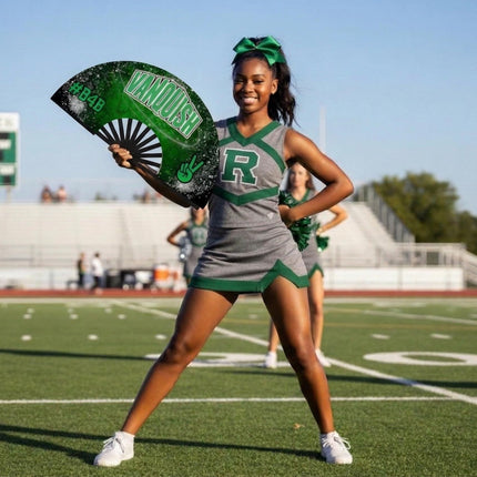 Custom Cheer Team Fans, Bulk Cheer Fans, Personalized Team Clack Fans, Cheerleading Team Spirit Fan, Gym Order Only