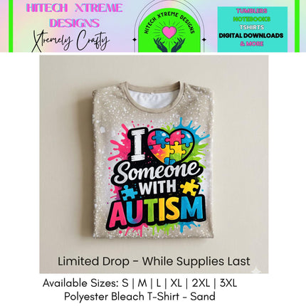 Autism Awareness Shirt, I Love Someone With Autism Tee, Puzzle Piece Shirt, Neurodiversity Shirt, Autism Mom Shirt, April Awareness Gift