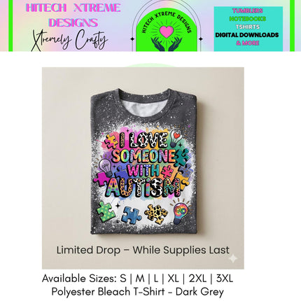 Autism Awareness Shirt, I Love Someone With Autism Tee, Puzzle Piece Shirt, Neurodiversity Shirt, Autism Mom Shirt, April Awareness Gift