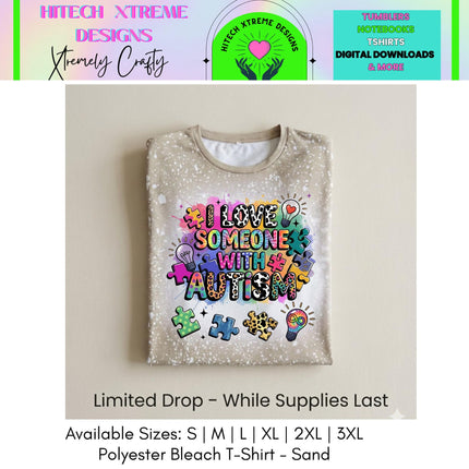 Autism Awareness Shirt, I Love Someone With Autism Tee, Puzzle Piece Shirt, Neurodiversity Shirt, Autism Mom Shirt, April Awareness Gift