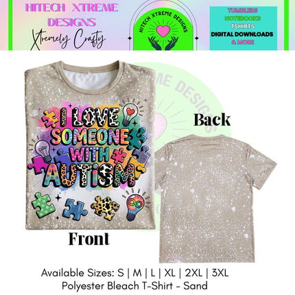 Autism Awareness Shirt, I Love Someone With Autism Tee, Puzzle Piece Shirt, Neurodiversity Shirt, Autism Mom Shirt, April Awareness Gift