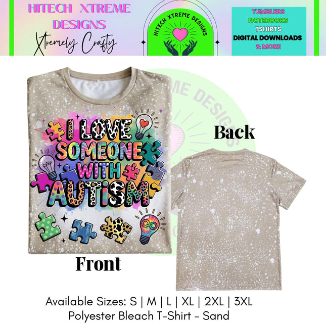 Autism Awareness Shirt, I Love Someone With Autism Tee, Puzzle Piece Shirt, Neurodiversity Shirt, Autism Mom Shirt, April Awareness Gift
