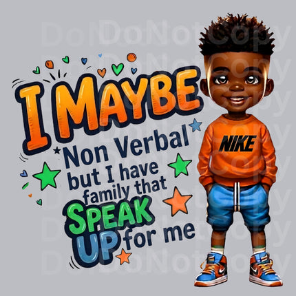 Autism Awareness Boy PNG: Neurodiversity Design (Digital Download)
