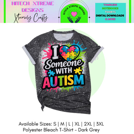 Autism Awareness Shirt, I Love Someone With Autism Tee, Puzzle Piece Shirt, Neurodiversity Shirt, Autism Mom Shirt, April Awareness Gift