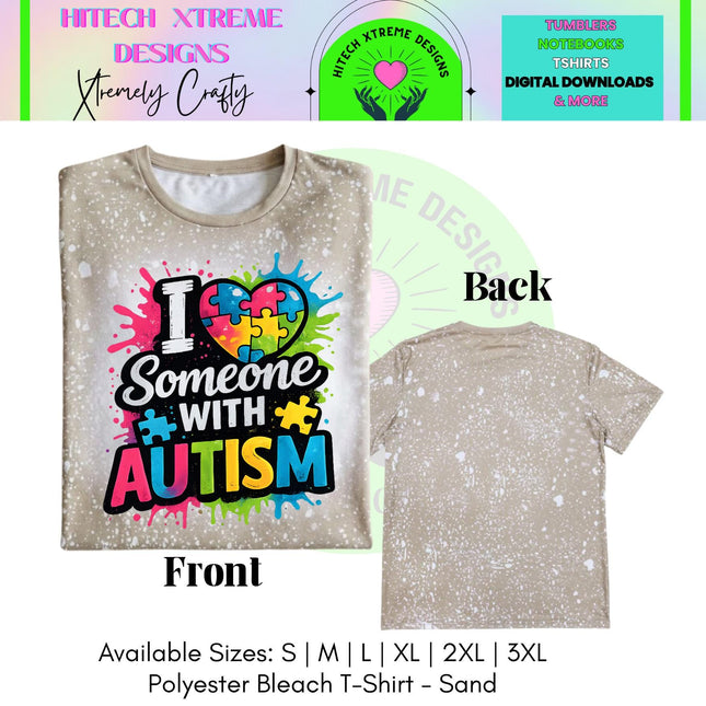 Autism Awareness Shirt, I Love Someone With Autism Tee, Puzzle Piece Shirt, Neurodiversity Shirt, Autism Mom Shirt, April Awareness Gift