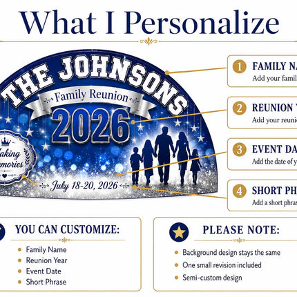 Custom Family Reunion Clack Fan, Personalized Family Name Fan, 2026 Reunion Favor, Bulk Family Party Hand Fan