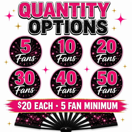 Custom Cheer Team Clack Fans