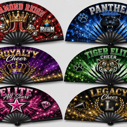 Custom Cheer Team Clack Fans