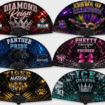 Custom Cheer Team Clack Fans