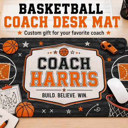 Custom 14x24 Personalized Desk Mat