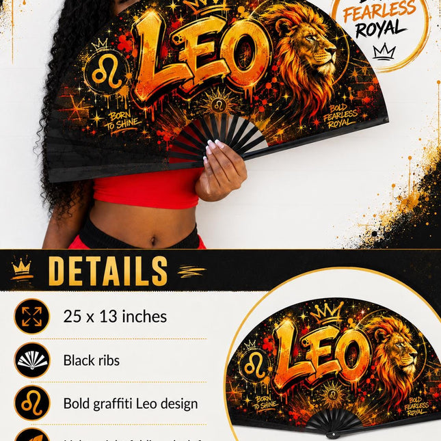 Leo Season Clack Fan – Design 2